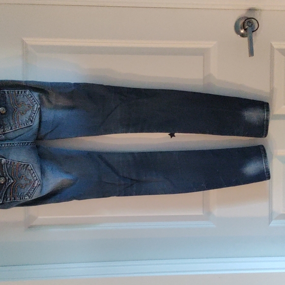 ROCK REVIVAL 🫶🏼 JESSICA SKINNY🌼🌺JEANS👀W25 - Picture 10 of 10